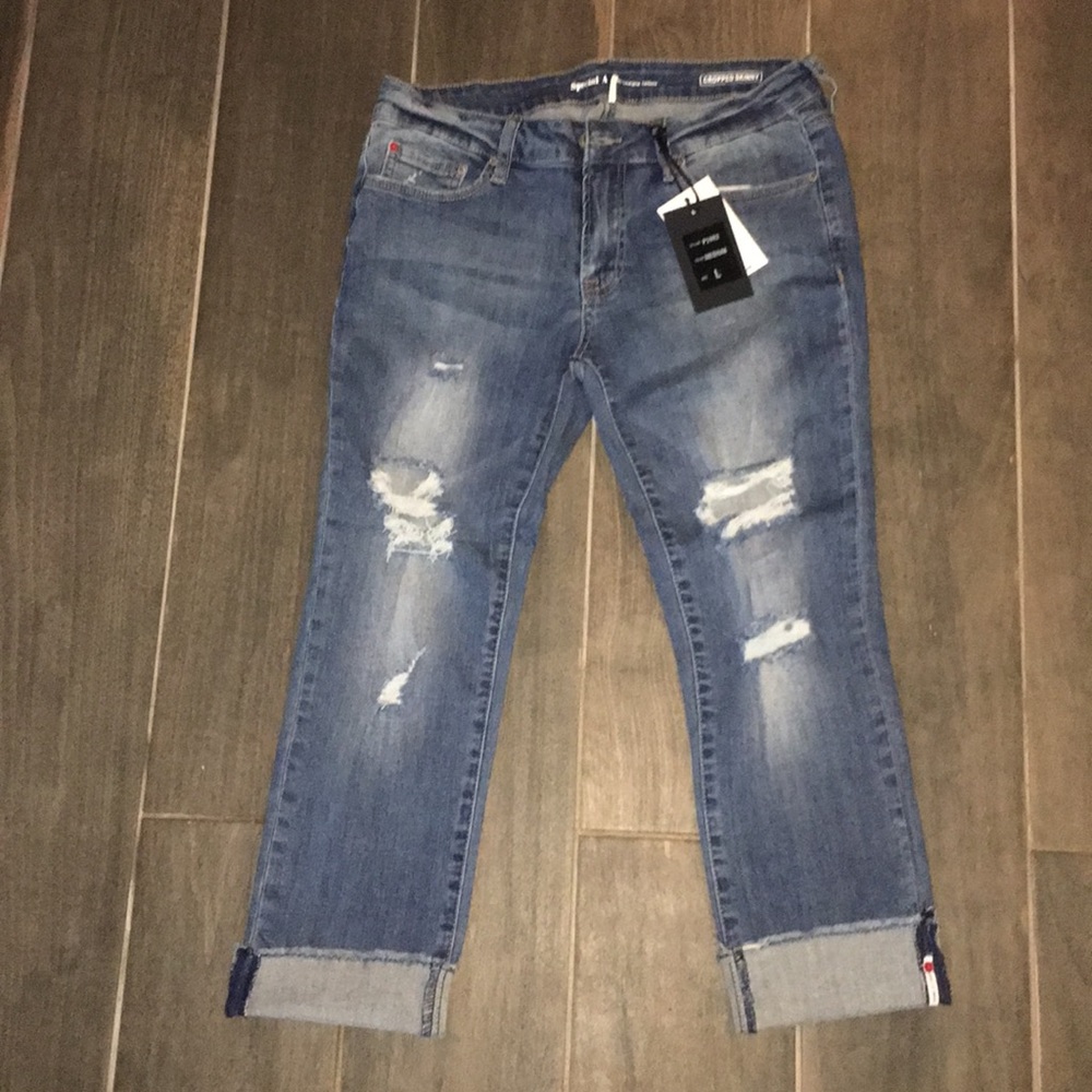 Cropped skinny Capri medium
